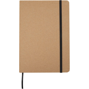 Logotrade promotional merchandise photo of: Holm A5 stone paper hard cover notebook with lined pages